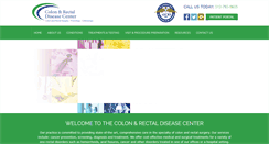 Desktop Screenshot of colonandrectaldiseasecenter.com